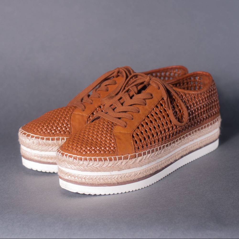 Vince Camuto Woven Platform Sneakers